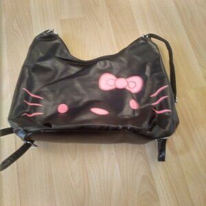 Hello kitty dark pink detail bag